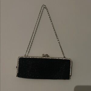 Elegant Black Evening Clutch